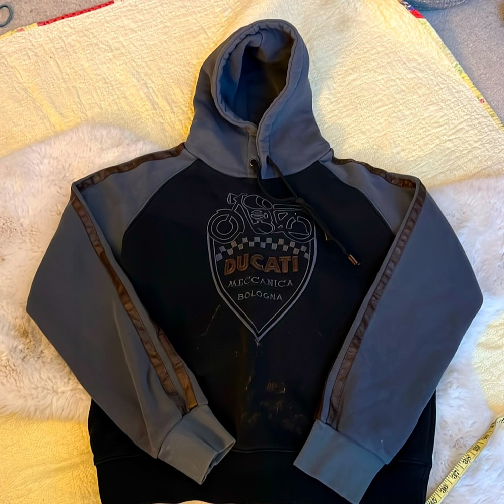 Ducati Hooded Sweatshirt Size Small